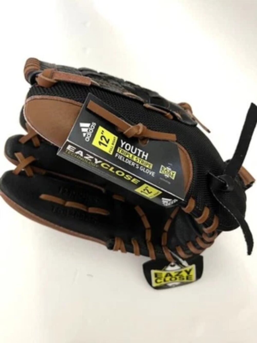 Adidas Youth 12" LHT Baseball Softball Eazy Close Fielders Glove TS1200BR - New